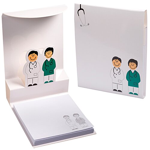 Additional Image 1 - a white box with a couple of figures on it
