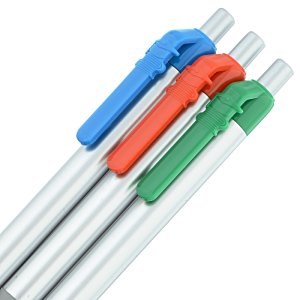 a close up of a group of pens