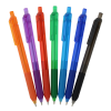 a group of pens in different colors