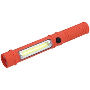 Additional Image 2 - a red flashlight with a yellow light