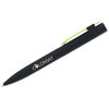 View Image 2 of 3 of Harmony Soft Touch Metal Twist Pen - Black