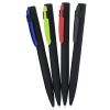 View Image 3 of 3 of Harmony Soft Touch Metal Twist Pen - Black