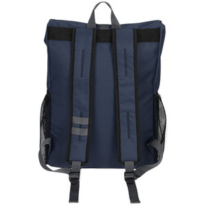 Additional Image 2 - a blue backpack with straps