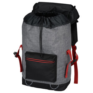 Additional Image 4 - a grey and black backpack