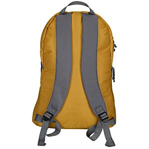 Additional Image 1 - a yellow backpack with grey straps