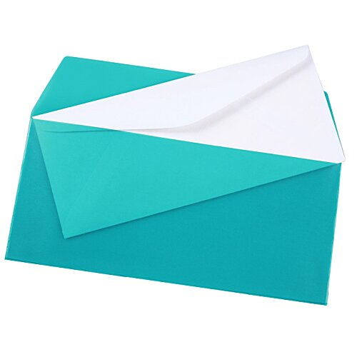 Additional Image 1 - a blue and white envelope