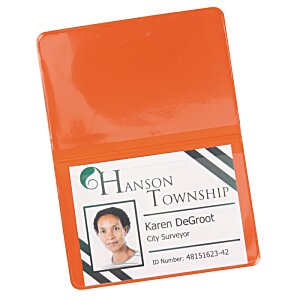 Additional Image 2 - an orange rectangular object with a white label