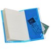 View Image 3 of 4 of Memo Book with Zip Close Pocket - Translucent