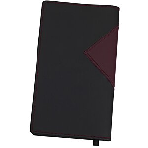 Additional Image 1 - a black rectangular object with a red triangle