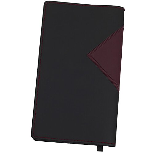 Additional Image 1 - a black rectangular object with a red triangle