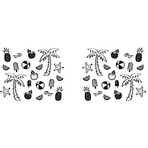 Additional Image 3 - a black and white image of a butterfly