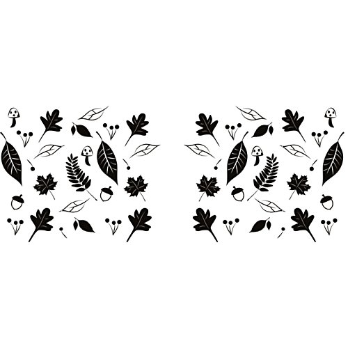 Additional Image 3 - a black and white image of leaves