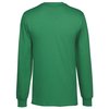 View Image 2 of 3 of Everyday Cotton LS T-Shirt - Colours - Embroidered