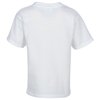 View Image 2 of 3 of Everyday Cotton T-Shirt - Youth - White - Screen