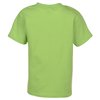 View Image 2 of 3 of Everyday Cotton T-Shirt - Youth - Colours - Embroidered