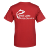 View Image 4 of 4 of Everyday Cotton Pocket T-Shirt - Men's - Colours - Screen