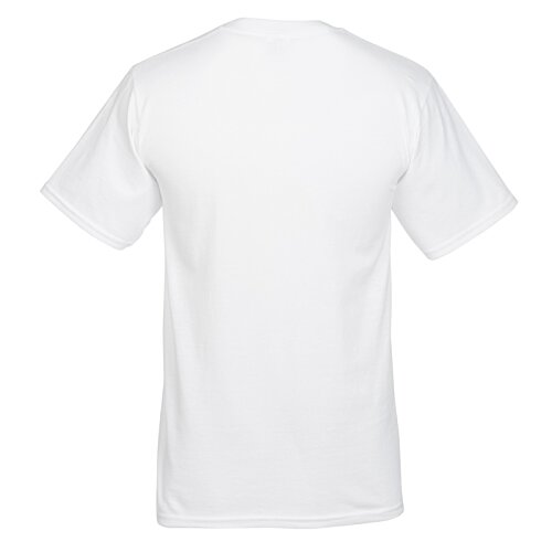 Everyday Cotton Pocket T-Shirt - Men's - White - Screen Image 1 of 2