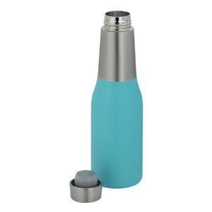 Additional Image 1 - a blue bottle with silver top