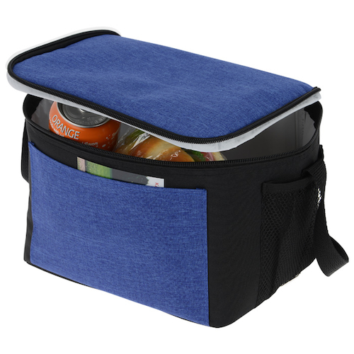 Additional Image 3 - a blue and black cooler bag