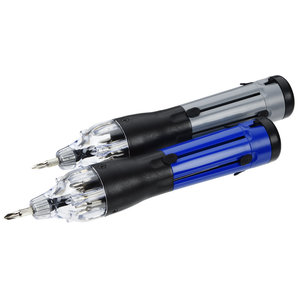 Additional Image 9 - a group of pens with black and blue handles