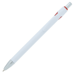 Additional Image 2 - a white pen with red stripes