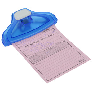 Additional Image 2 - a blue and pink paper with a blue handle