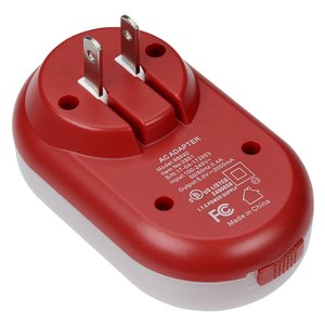 Additional Image 3 - a red electrical outlet with a plug