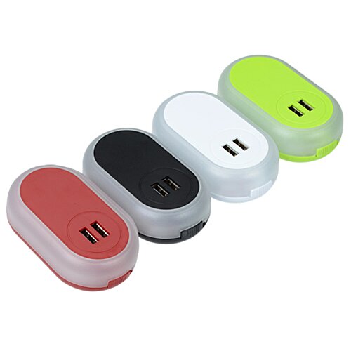Dual Port USB Light-Up Wall Charger Image 5 of 6