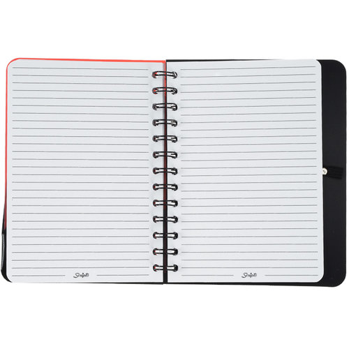 Additional Image 1 - a notebook with a spiral bound cover