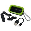 View Image 3 of 4 of Edge Carabiner Case with Bluetooth Ear Buds