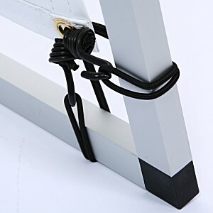 Additional Image 5 - a black and white metal pole