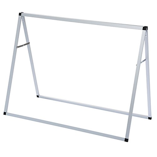 Additional Image 3 - a white metal frame with black handles