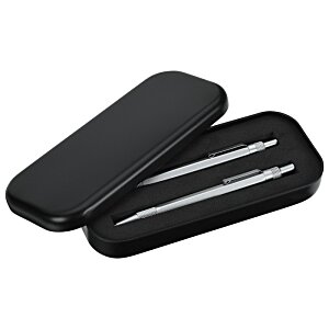 Additional Image 4 - a black case with silver handles