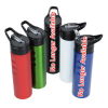 View Image 3 of 3 of Globetrotter Stainless Water Bottle - 25 oz.