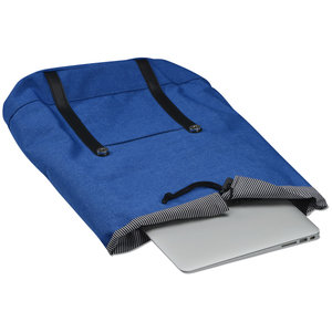 Additional Image 2 - a blue bag with a card inside