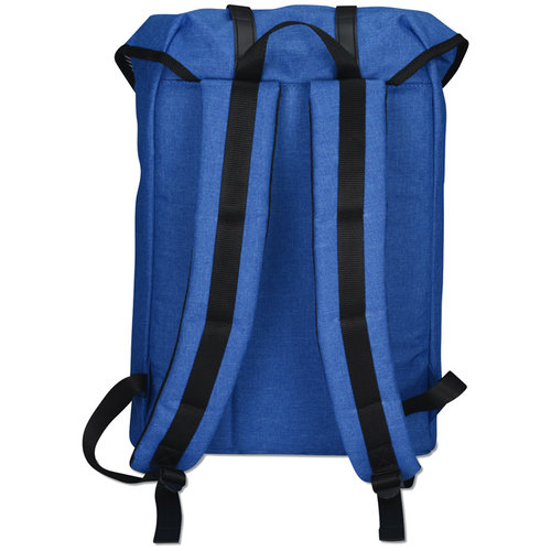 Additional Image 3 - a blue backpack with black straps