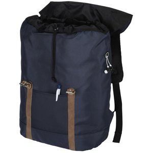 Additional Image 1 - a black backpack with a strap