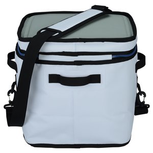Additional Image 2 - a white and black cooler bag