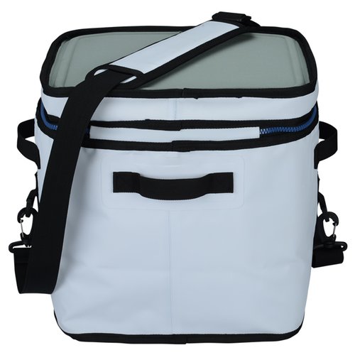 Additional Image 2 - a white and black cooler bag
