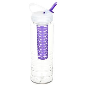 Additional Image 1 - a white and purple bottle with a purple lid