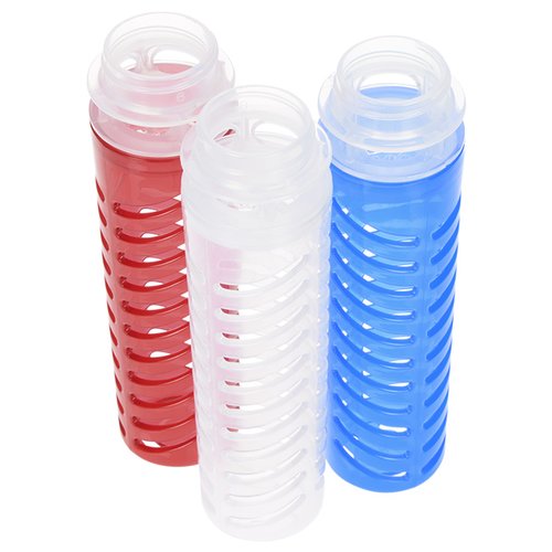 Flip Out Ringed Infuser Sport Bottle - 26 oz. - Colours Image 2 of 4