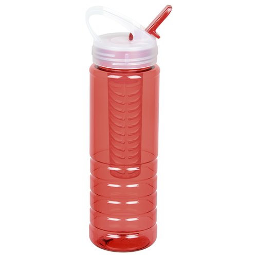 Flip Out Ringed Infuser Sport Bottle - 26 oz. - Colours Image 3 of 4