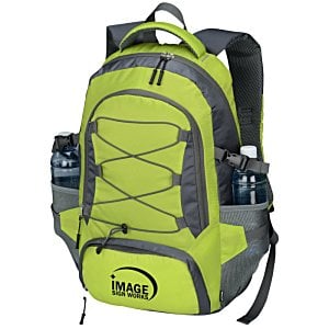 Additional Image 1 - a green and grey backpack