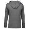 View Image 2 of 3 of Koi Tri-Blend Long Sleeve Hooded Tee - Screen
