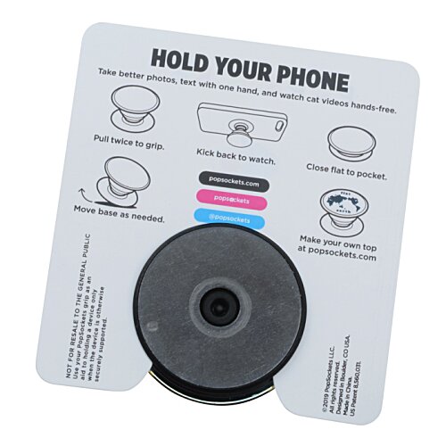 Additional Image 2 - a white card with a black circle on it