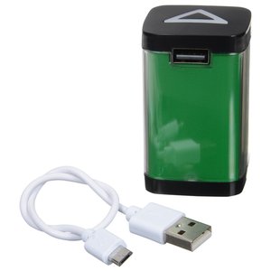 Additional Image 4 - a green box with a white cord