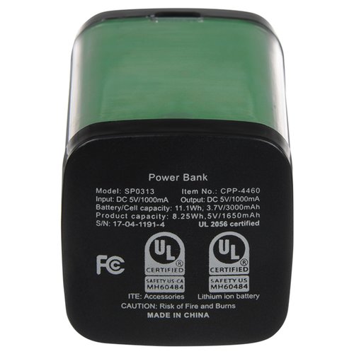 Additional Image 3 - a black and green battery