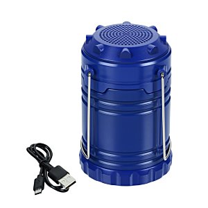 Additional Image 2 - a blue barrel with a black cord