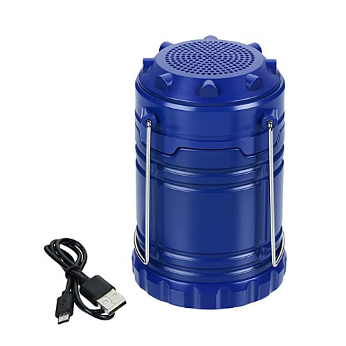 Additional Image 2 - a blue barrel with a black cord