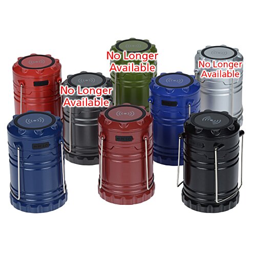 Britton Pop Up COB Lantern with Wireless Power Bank Image 3 of 7